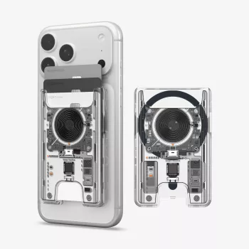 SPIGEN Ultra Hybrid Wallet MagSafe mágneses kártyatartó NEO One - fekete