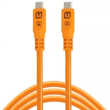 Tether Tools TetherPro USB-C Optima 10G Straight Orange 3m