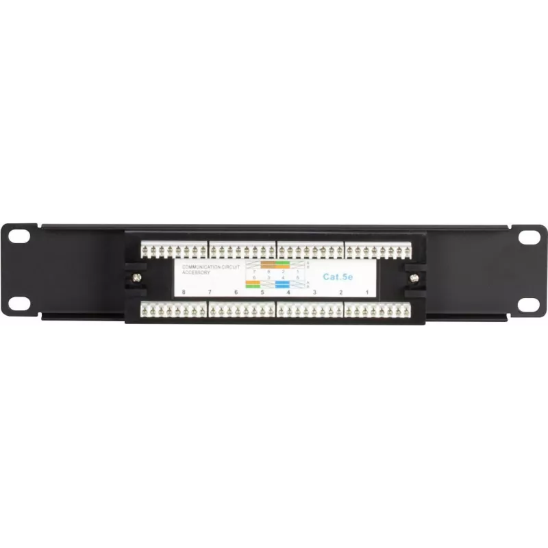 DSIT DS-10Patch5-8UTP 10 inch 8 portos UTP CAT 5e patchpanel