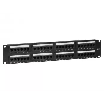 DS-IT CAT 5e UTP hálózati patchpanel, 19 inch, 48 portos (DS-Patch5-48UTP)