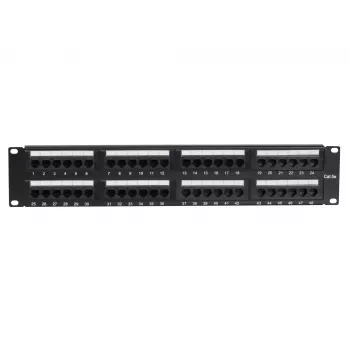DS-IT CAT 5e UTP hálózati patchpanel, 19 inch, 48 portos (DS-Patch5-48UTP)