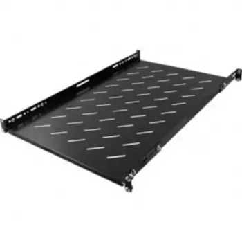 DSIT DS-FO96 19 inch univerzális fix polc 1U, állítható mélység 710-950 mm, fekete