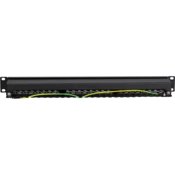 DS-IT CAT 5e FTP 24 portos 19 inch rack rögzítésű patchpanel