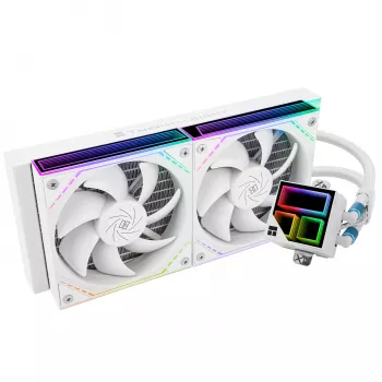 Thermalright Frozen Infinity 240 fehér ARGB AIO folyadékhűtéses CPU-hűtő