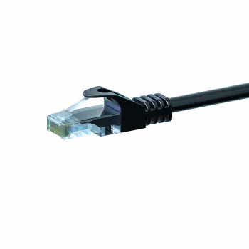 DSIT CAT 5e U/UTP patchkábel 7,5 m fekete CCA RJ45 (DC-C50-075)