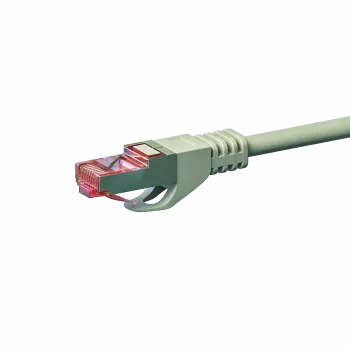 DSIT CAT 6 S/FTP LSOH hálózati patchkábel, 7,5 m, szürke