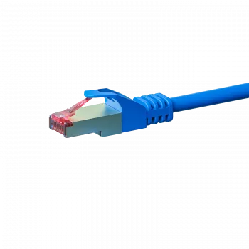 DSIT Cat 6 S/FTP LSOH hálózati patchkábel, 20 m, kék