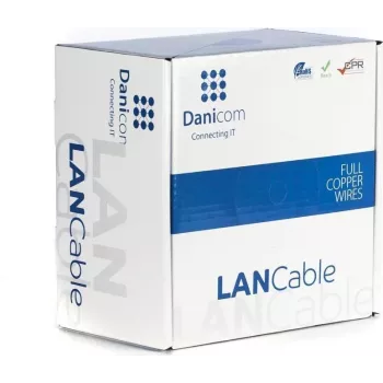 DSIT DANICOM CAT6 FTP 100 m PVC kábel (Fca) - DC-FTP6-100-FCA