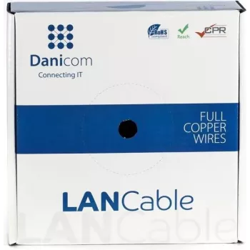 DSIT DANICOM CAT6 FTP 50 m PVC Fca hálózati kábel