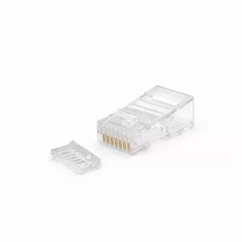 DSIT UTP RJ45 CAT6 hálózati csatlakozó hajlékony kábelekhez - 10 darabos csomag