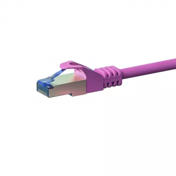 DSIT CAT 6a LSOH hálózati kábel - S/FTP - 5 méter - rózsaszín - patch kábel