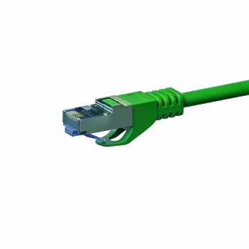 DSIT Cat 6a S/FTP LSOH hálózati kábel 10m zöld