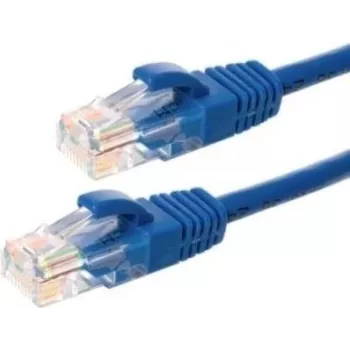 DSIT CAT6 hálózati kábel, U/UTP, 0,25 m, kék, 100% réz (DC-64-002)