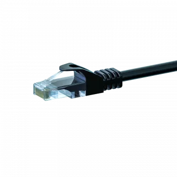 DSIT DC-50-005 CAT5e U/UTP hálózati kábel, 0,5 m, fekete, 100% réz
