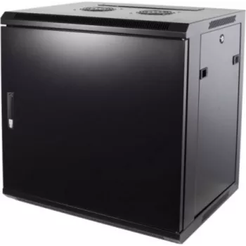 DSIT DS6409M 9U fali szerver szekrény 600x450x500 mm fémajtóval