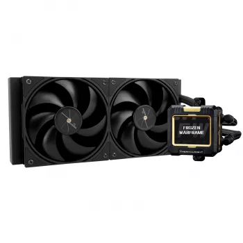 Thermalright Frozen Warframe 240 Black AIO folyadékhűtéses CPU-hűtő, 240 mm