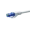 DSIT UTP CAT6a patch kábel, 2 m, fehér – 100% réz, DC-U6A2-002