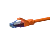 DSIT CAT6a U/UTP 100% réz patchkábel 15m narancssárga