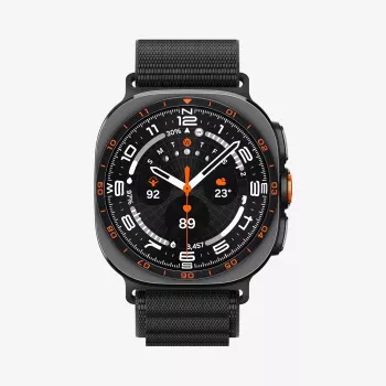 Spigen WBF1 szíj Samsung Galaxy Watch Ultra 1/2 2024-2026 (47 mm) – fekete