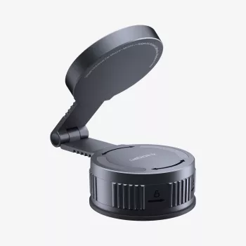 SPIGEN MFT35-1 OneTap Pro MagSafe mágneses autótartó műszerfalra, szélvédőre és kijelzőre, fekete