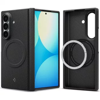 Spigen AirSkin Aramid MagSafe tok Samsung Galaxy Z Fold 8 Ultra készülékhez - matt fekete