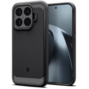 SPIGEN Rugged Armor tok Xiaomi 17T Pro készülékhez, matt fekete, ACS11869