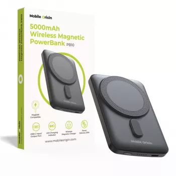 Mobile Origin mágneses power bank 5000mAh PB10