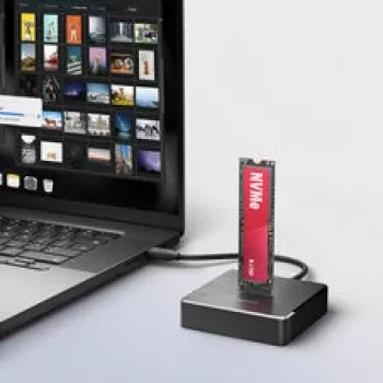 AXAGON ADSA-M2C11 USB-C 10Gbps dokkoló egy M.2 NVMe vagy SATA SSD-hez