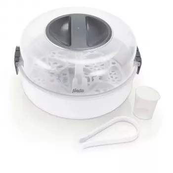 Alecto BW-04 mikrohullámú cumisterilizátor fehér