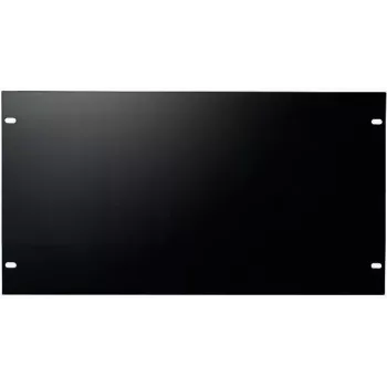 DS-IT 19 inch rack vakpanel 6U fekete acél (DS-Blind6)