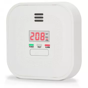 Alecto COA4010 szén-monoxid érzékelő LCD-kijelzővel
