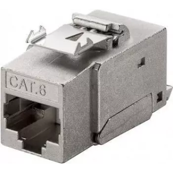 DS-IT CAT6 STP keystone jack szerszám nélküli RJ45 modul