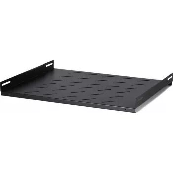 DSIT DS-FH60Wand 1U fix polc 600 mm mély fali szekrényekhez, 25 kg terhelés, fekete