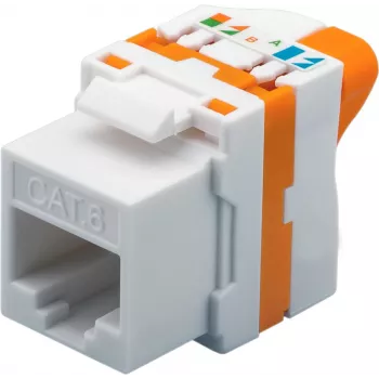 DS-IT CAT6 UTP keystone aljzat szerszám nélküli twist (DS-KC-UTP6-TL-T)