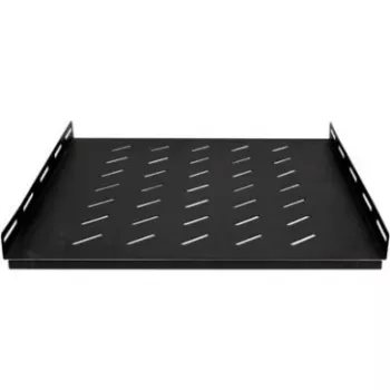 DSIT DS-FH120 fix rack polc 1200mm mély szerver szekrényekhez, 30kg terhelés, 1U, fekete