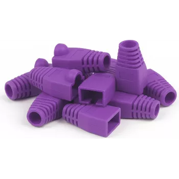 DSIT DANICOM RJ45 húzásmentesítő hüvely lila 10-es csomag