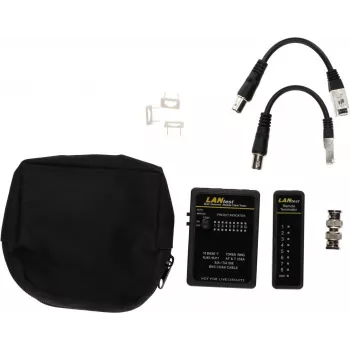DSIT DC-CABLETEST-PRO hálózati kábelteszter U/UTP, F/UTP és SF/UTP, Cat5/Cat6