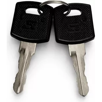 DSIT Replacement Key Set for Outdoor Server Cabinet Doors (9U-22U) - 2 Keys, DS-KEY-OUT-M
