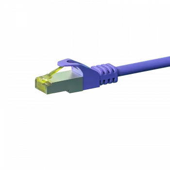 DSIT Cat.7 S/FTP PiMF RJ45 hálózati kábel, 5m, lila
