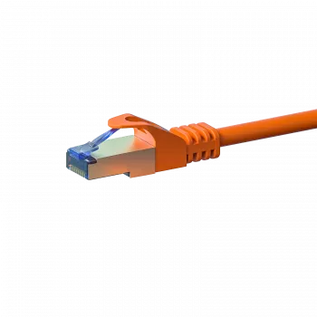 DSIT CAT 6a hálózati kábel LSOH - S/FTP - 2 méter - narancssárga (DC-6A6-020)