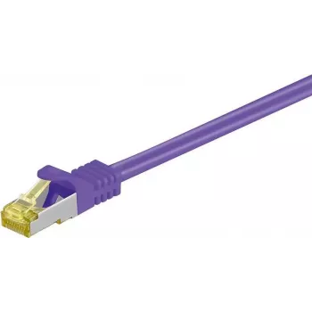 DSIT Cat.7 S/FTP hálózati patchkábel RJ45, 7,5 m, lila