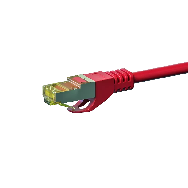 DSIT DC-75-200 Cat.7 S/FTP patchkábel, 20 m, piros