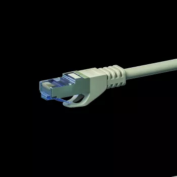 DSIT CAT 6a S/FTP LSOH patchkábel, 1,5 m, szürke