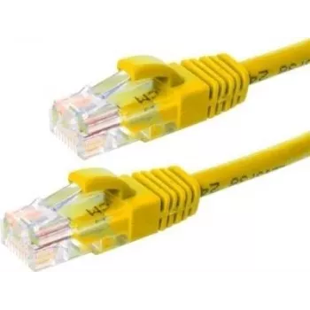 DSIT CAT6 U/UTP hálózati kábel, 3 m, sárga, 100% réz (DC-67-030)