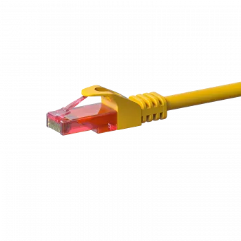DSIT CAT6 U/UTP hálózati kábel, 3 m, sárga, 100% réz (DC-67-030)
