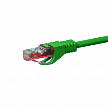 DSIT CAT6 U/UTP hálózati patch kábel, 3 m, zöld, 100% réz (DC-63-030)