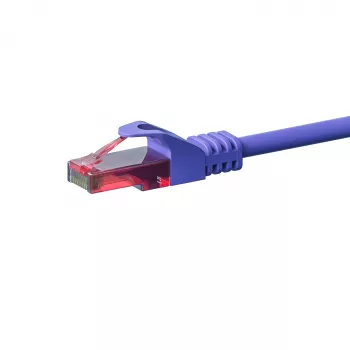 DSIT CAT6 hálózati kábel U/UTP 50 m lila 100% réz - DC-68-500