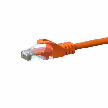 DSIT Cat 6 U/UTP hálózati kábel, 1 m, narancssárga, CCA (DC-C66-010)