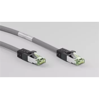 DSIT CAT 8 S/FTP PiMF hálózati patch kábel RJ45 szürke 3 m