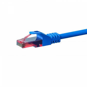 DSIT DC-64-001 CAT6 U/UTP hálózati kábel, 0,15 m, kék, 100% réz